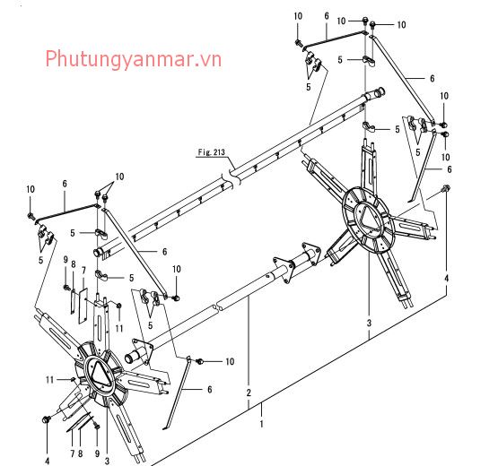 Trung tâm - cách đầu 2.3m